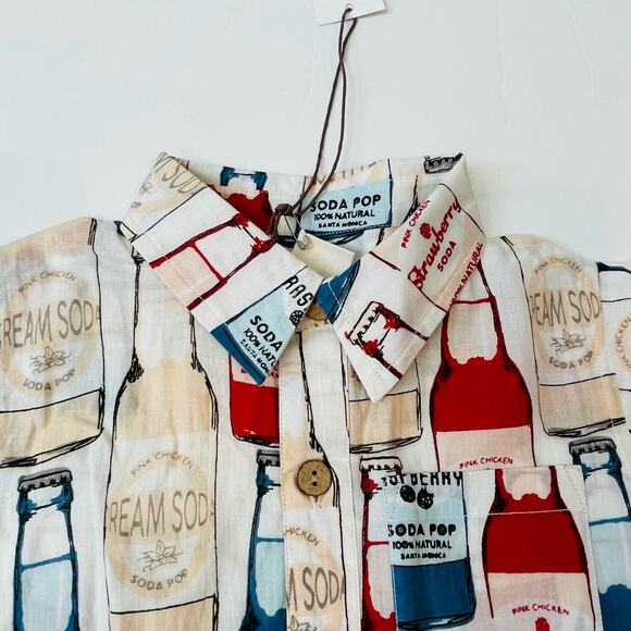 NWT Blue Rooster 6/12M Soda Pop Jack Shirt - Picture 2 of 5